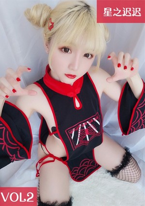 人气动漫Coser@星之迟迟官方套图视频合集 预览图7