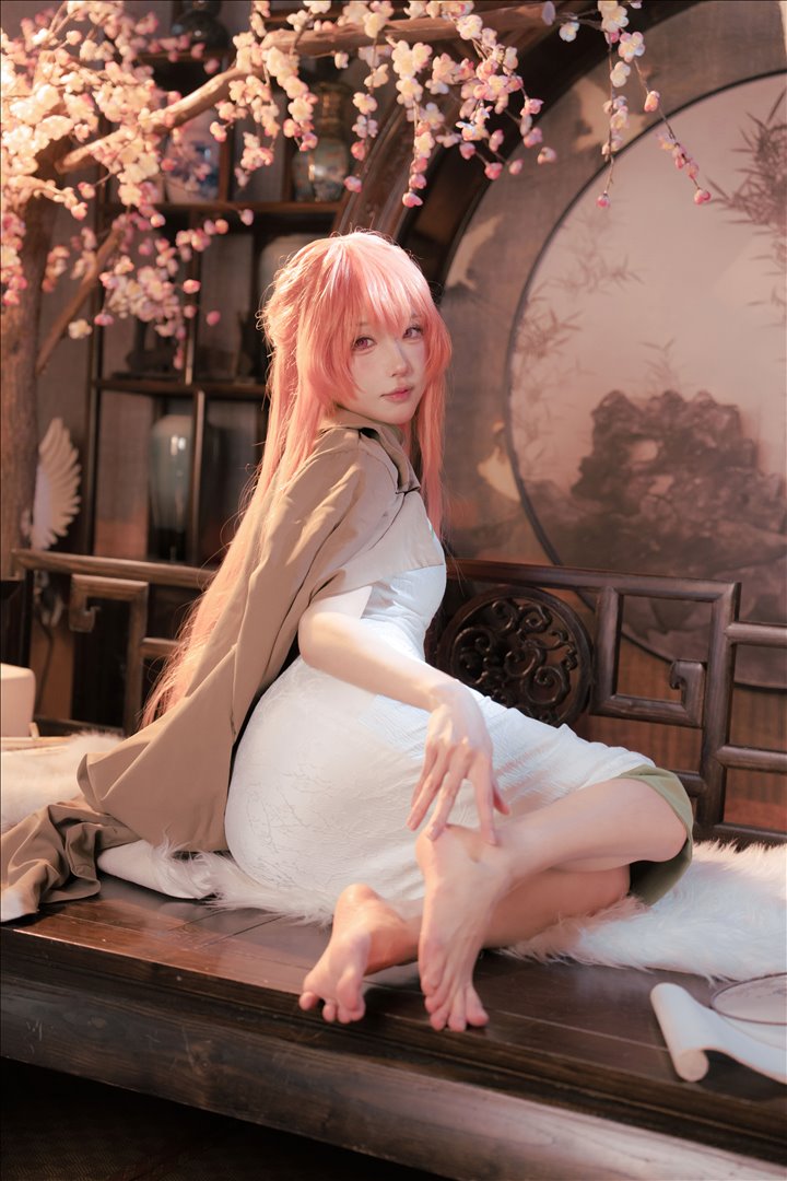 Coser@阿包也是兔娘 VOL.093 碧蓝航线英仙座旗袍[30P-210.5M]推荐预览图